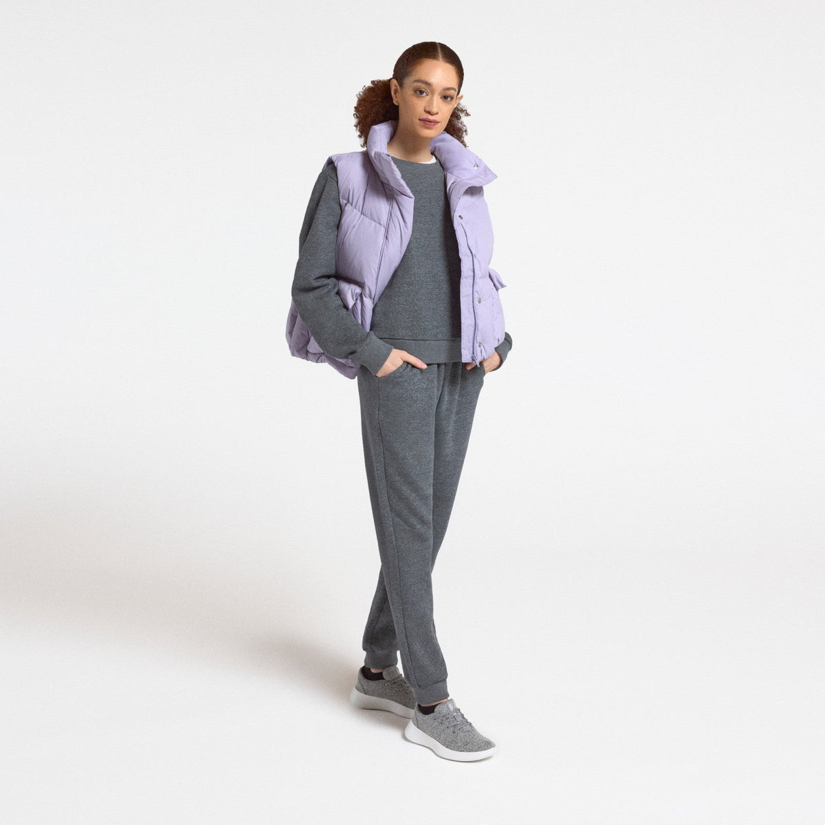 Allbirds Women's Merino Blend Sweatshirt - Natural Grey Heather