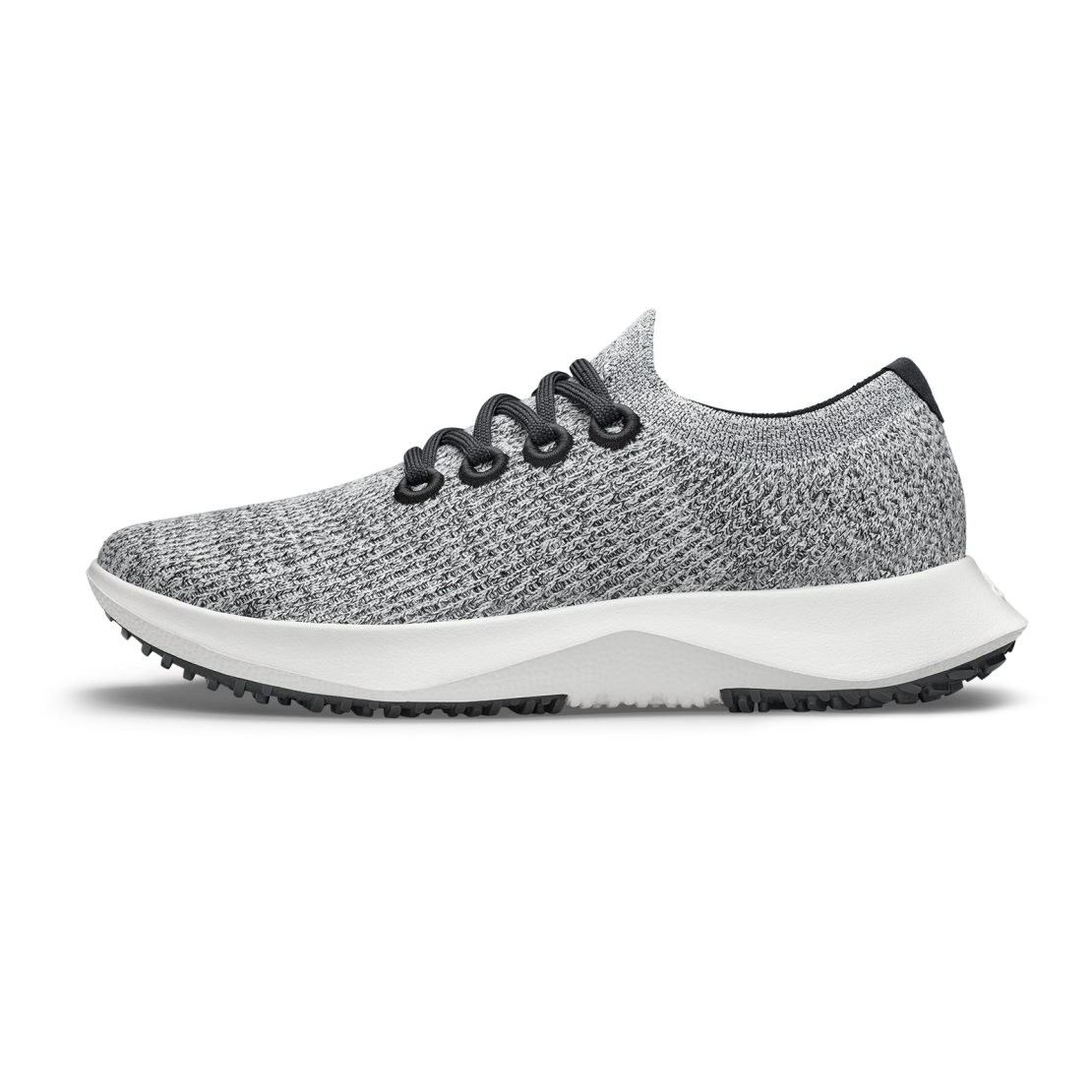 Allbirds Women's Tree Dasher 2 - Blizzard/Natural Black (Blizzard Sole)