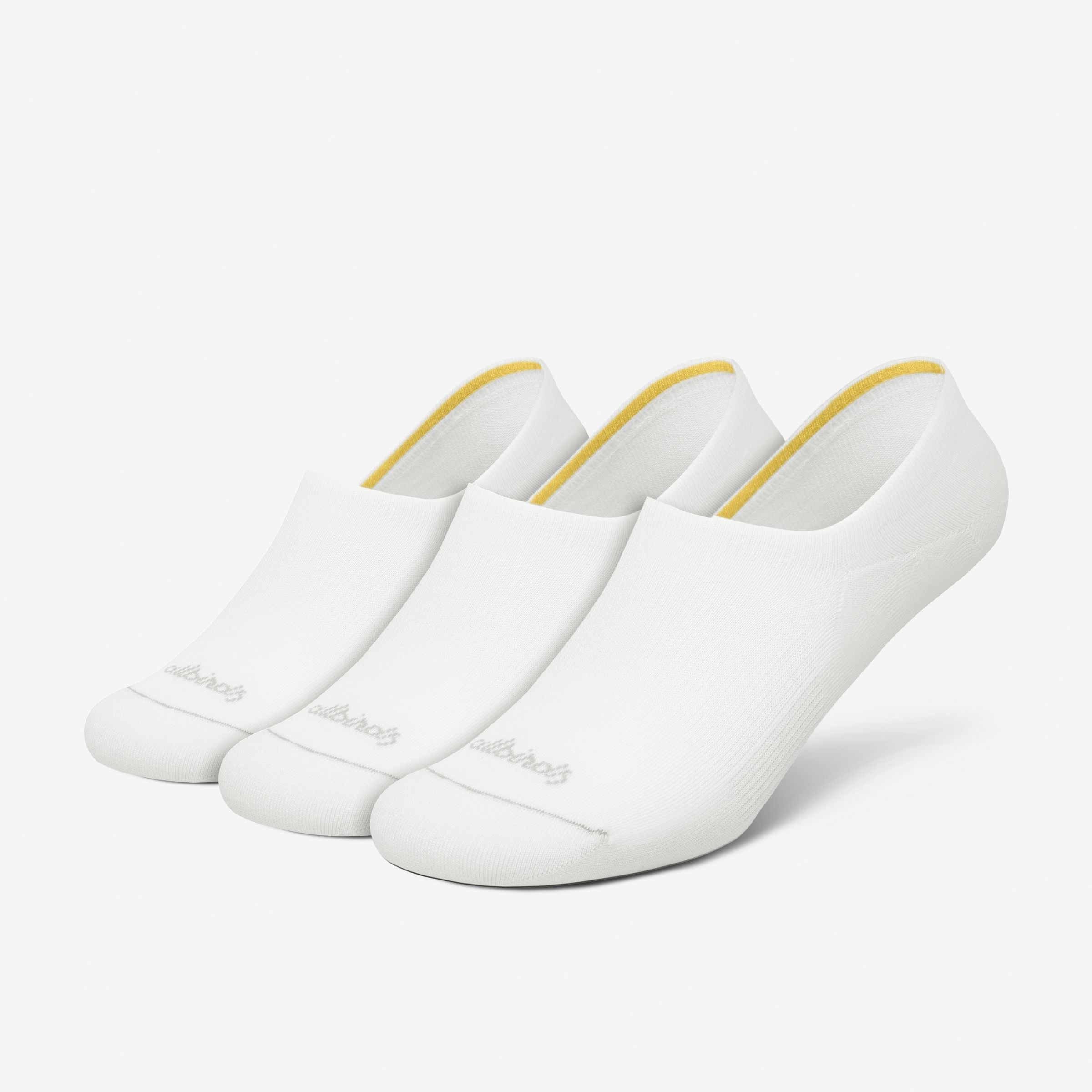 Allbirds Anytime No Show Sock 3-Pack - Blizzard