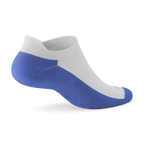 Anytime Ankle Sock - Blizzard/Royal Blue