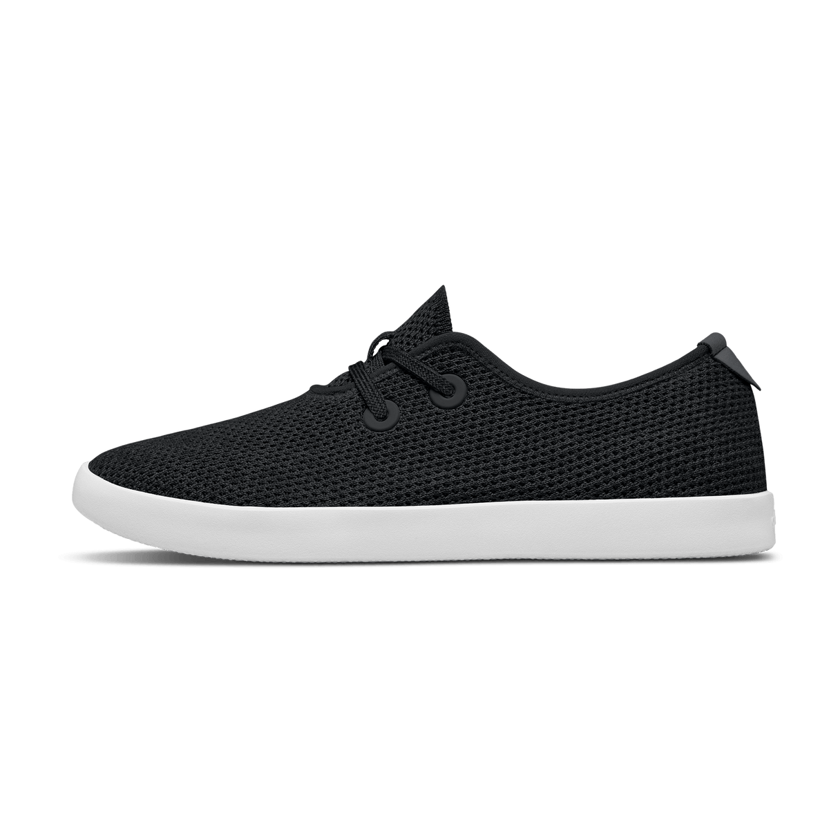 Allbirds Men's Tree Skipper - Jet Black (White Sole)