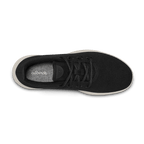 Men's Wool Runner - True Black (Cream Sole)